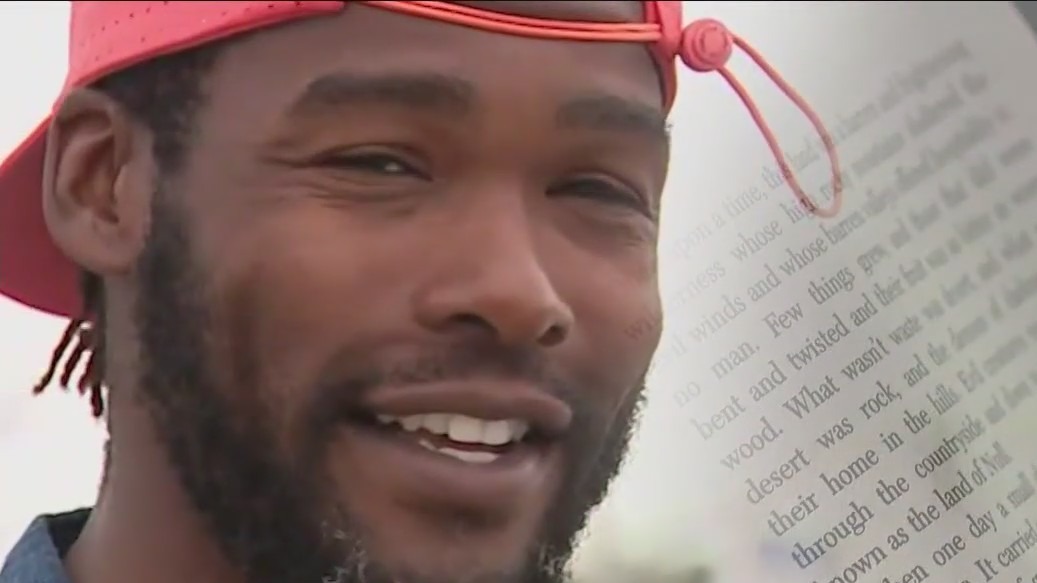 Orange County man overcoming illiteracy