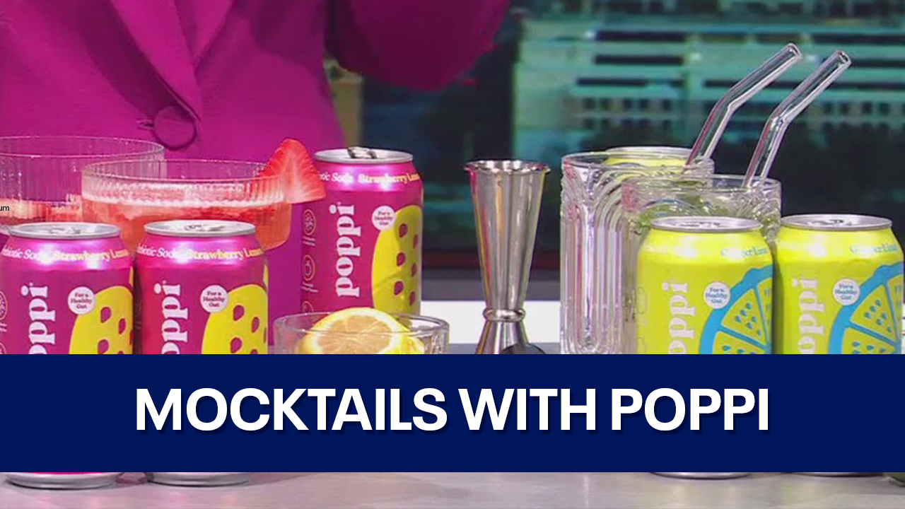 Mocktails with Poppi