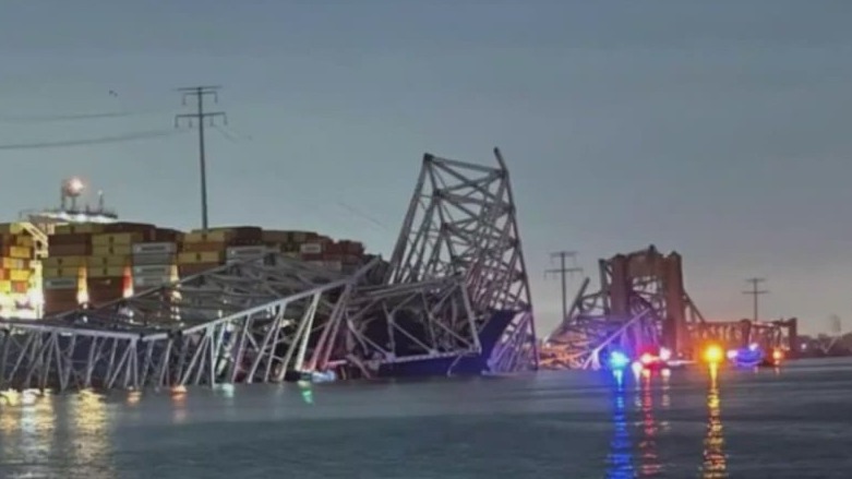Baltimore Key bridge collapses, search and rescue underway