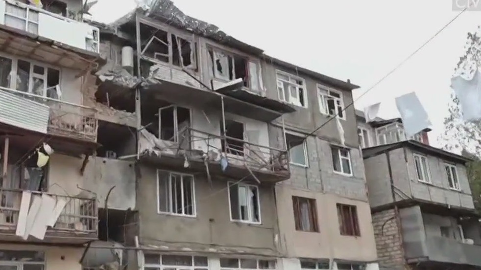 Mary Asatryan recounts hiding in basement as fighting raged in Artsakh