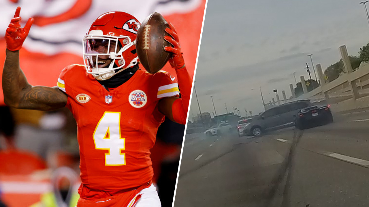 VIDEO: Dallas crash reportedly linked to Rashee Rice