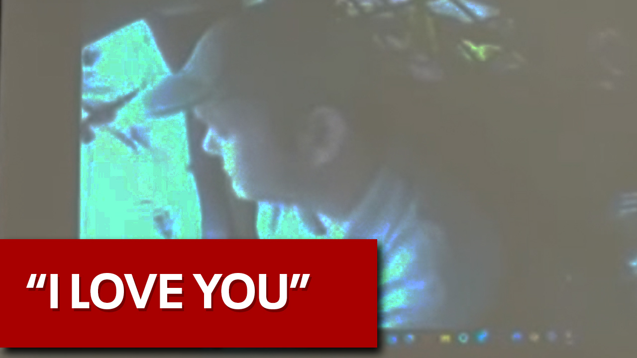 Chad Daybell talks to his daughter after being detained