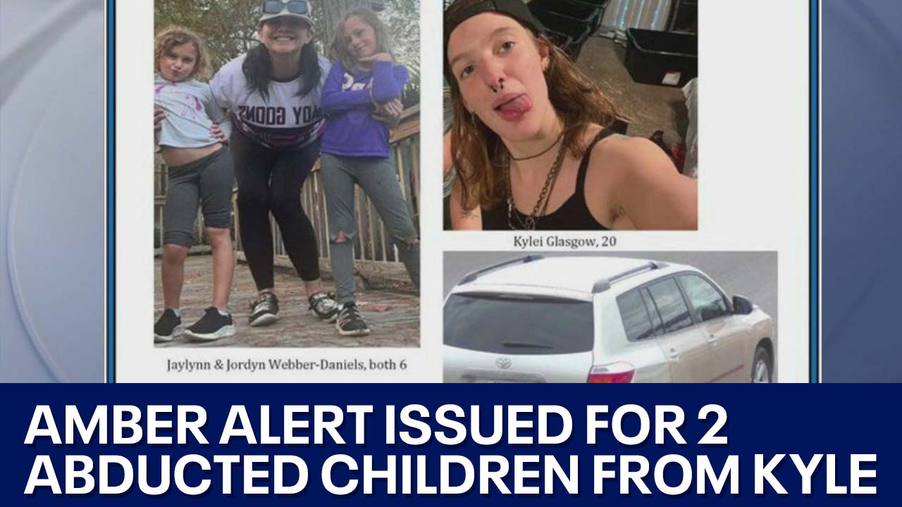 Amber Alert issued for 2 children from Kyle