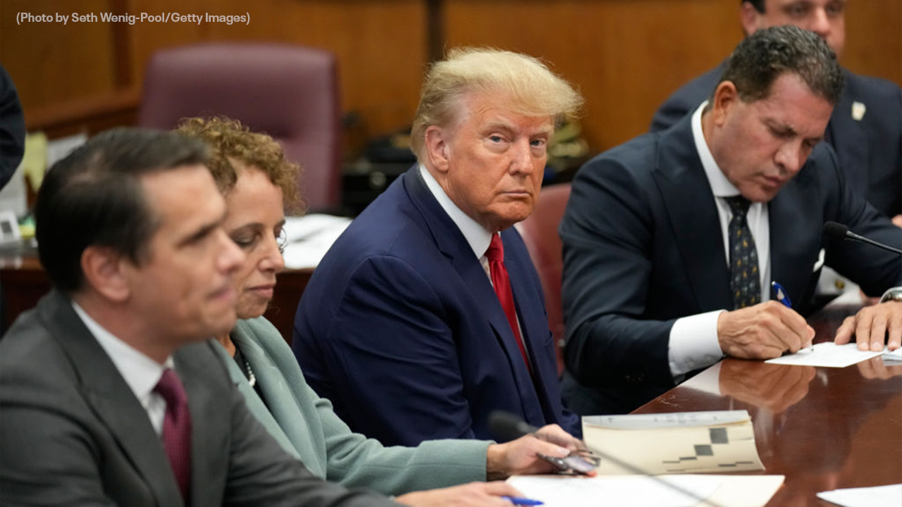 Donald Trump charged with 34 felony counts