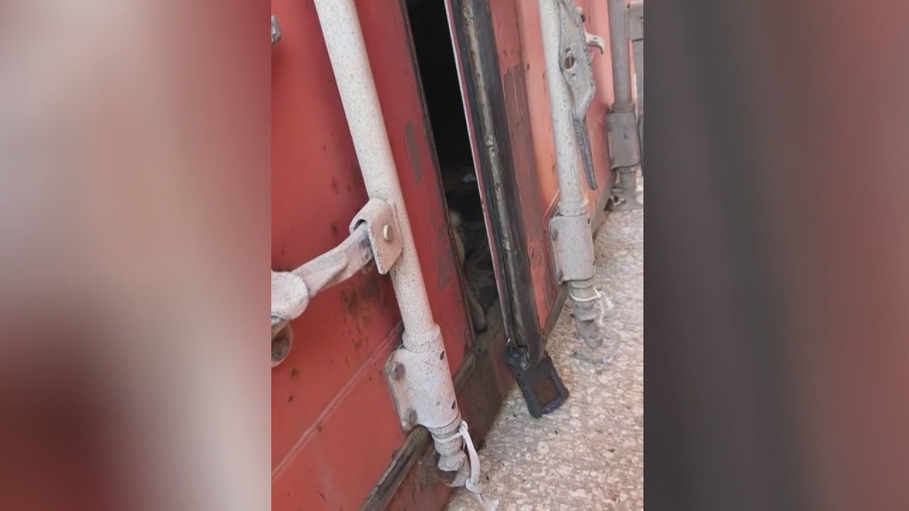 Across America: Quite the find inside Texas shipping containers