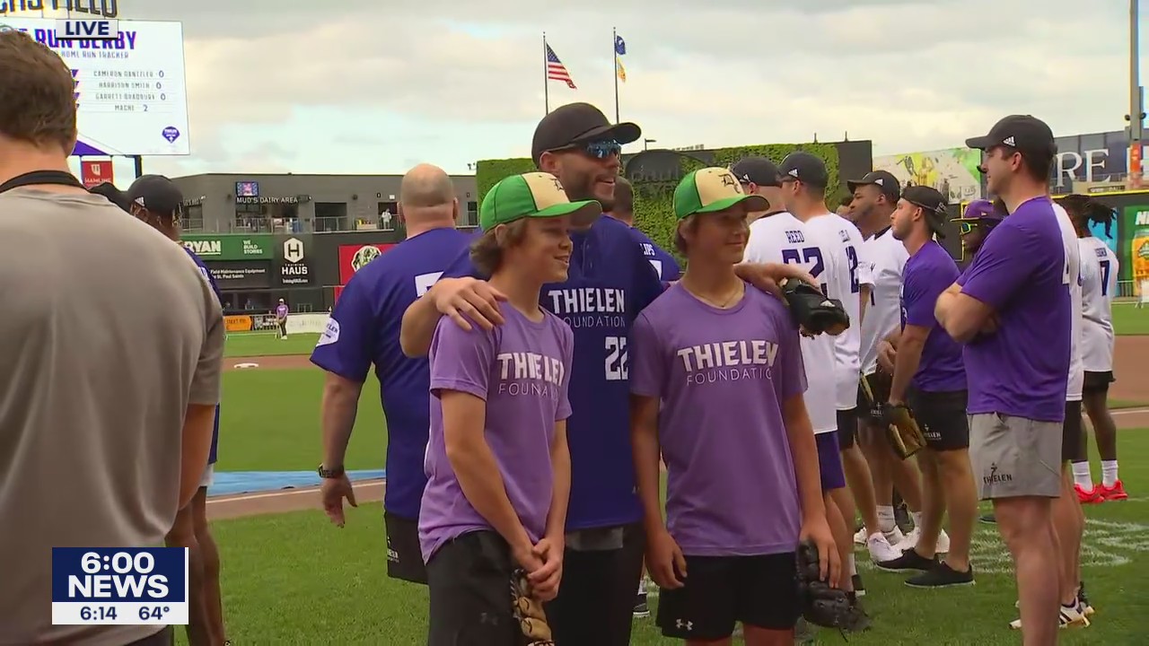 Thielen Foundation hosts charity softball game