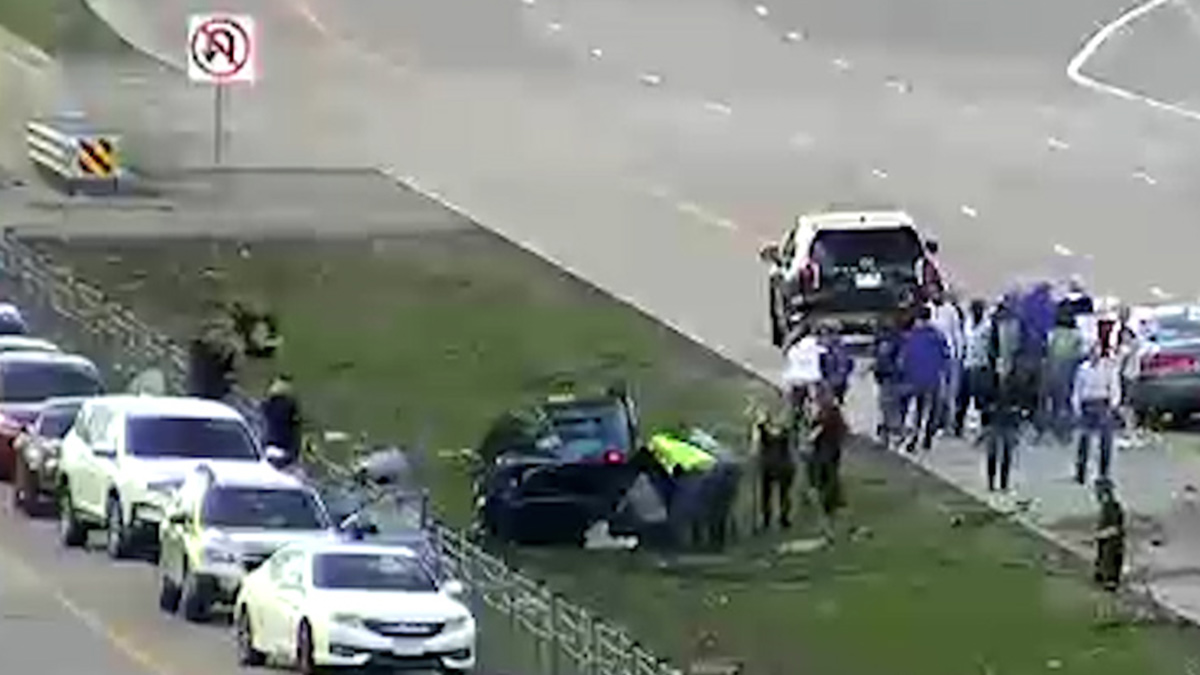 Good Samaritans motorist after crash on I-94