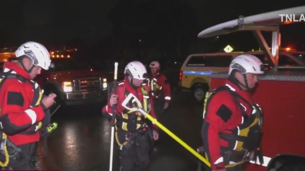 Storm triggers multiple water rescues