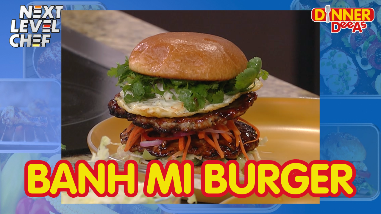 Dinner DeeAs x Next Level Chef: Banh Mi Burger