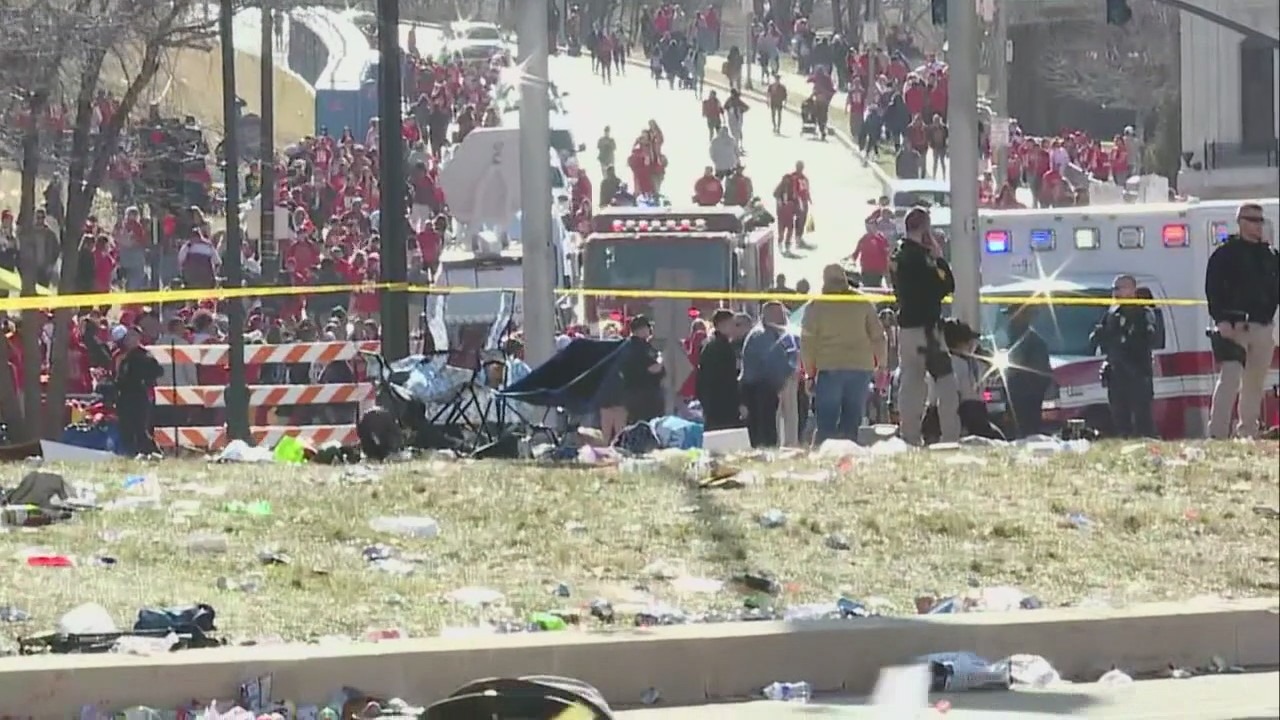 One dead, possibly up to 15 injured in Kansas City Chiefs parade shooting