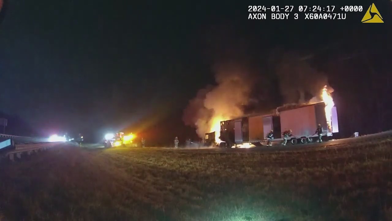 Video shows intense circus animal rescue in Indiana