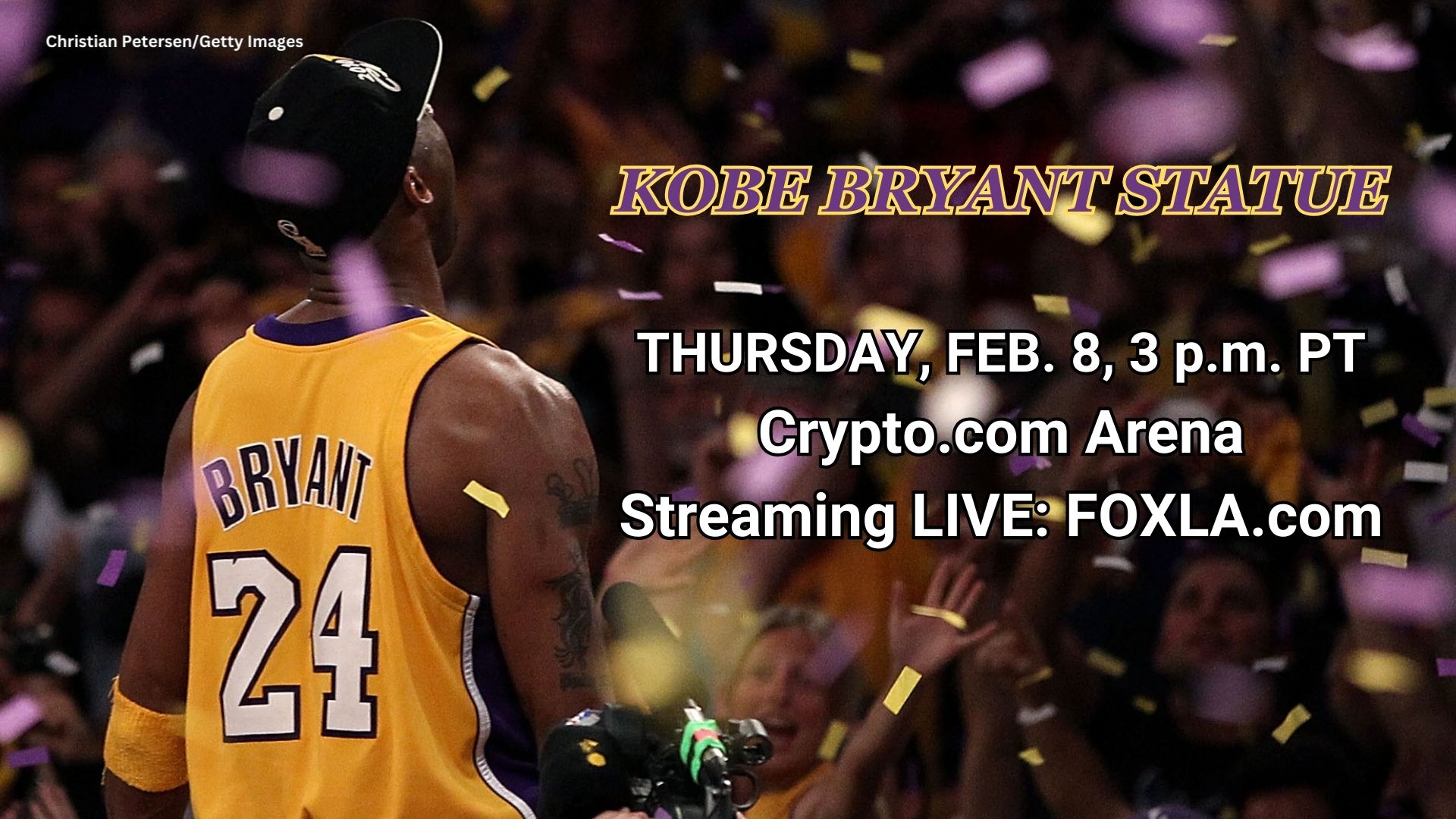 Kobe Bryant statue to be unveiled Feb. 8