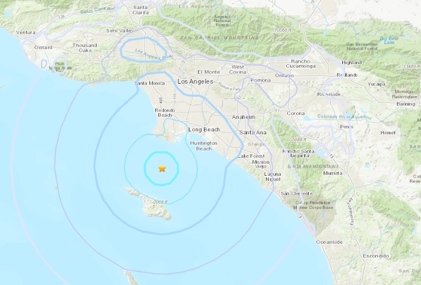 Preliminary 4.1-magnitude earthquake strikes LA County