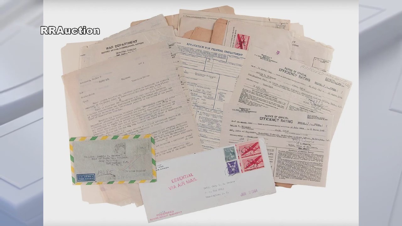 Across America: 1945 atomic bomb development report hits auction block