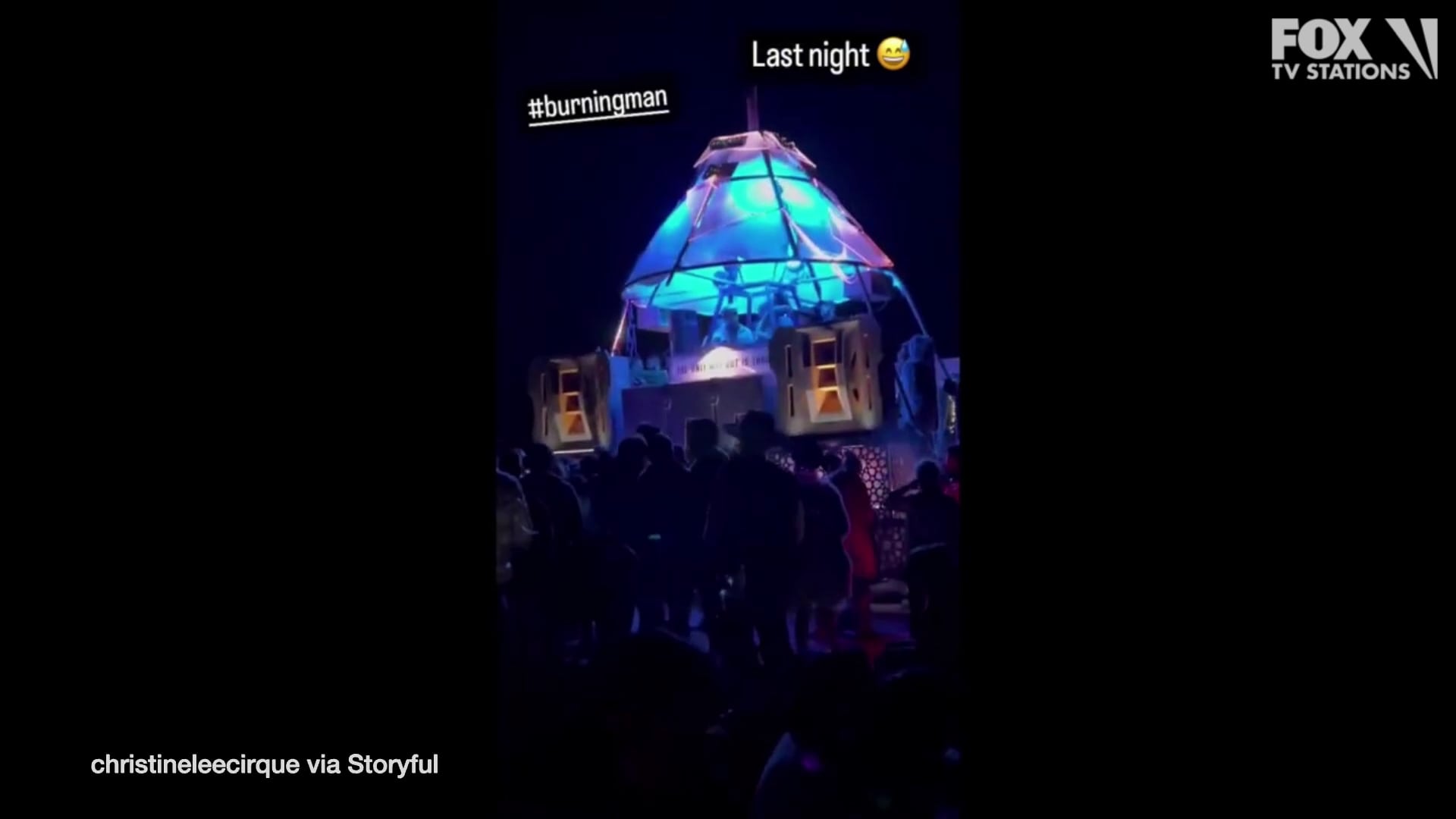 Partying continues at Burning Man