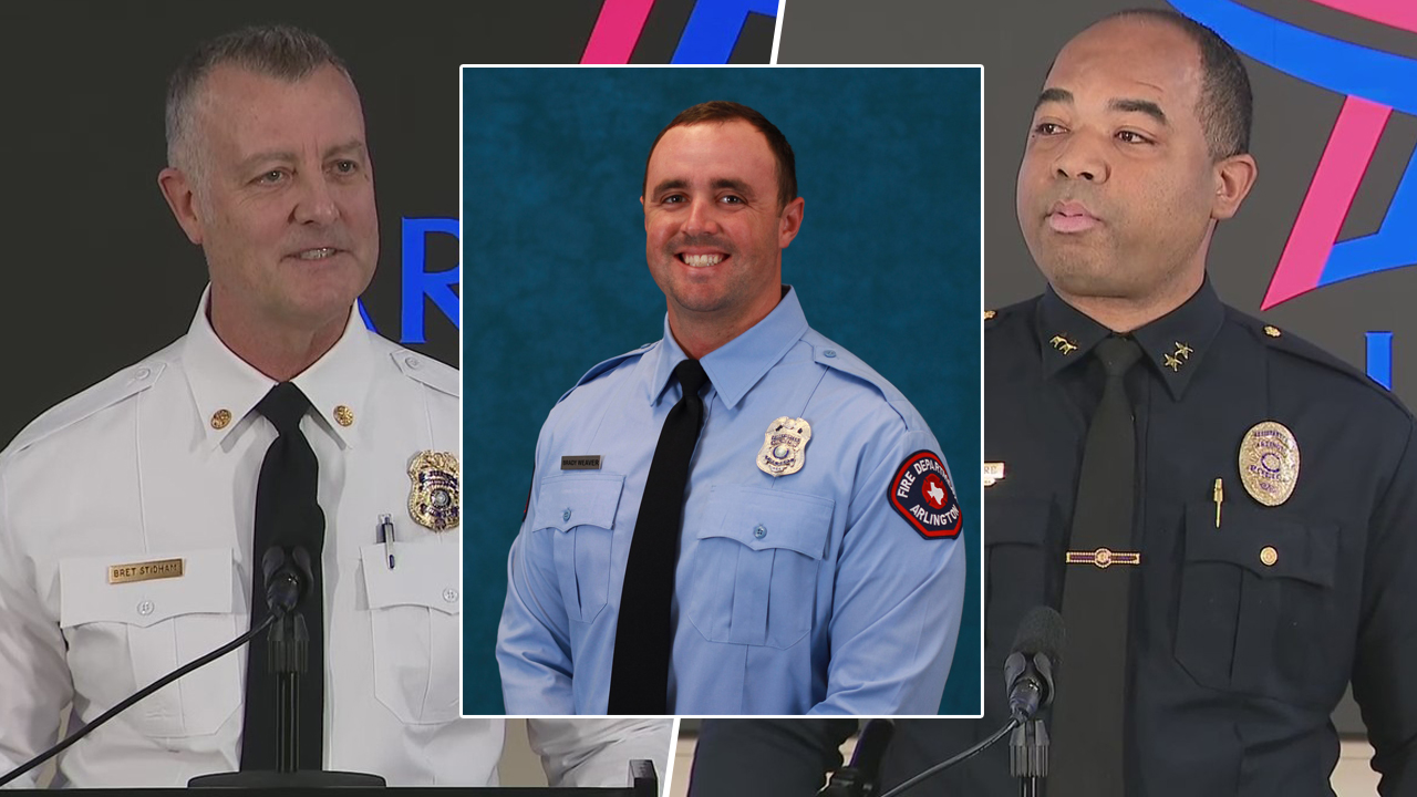 RAW: Arlington firefighter shooting update